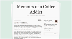 Desktop Screenshot of memoirsofacoffeeaddict.tumblr.com