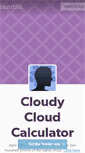 Mobile Screenshot of cloudycloudcalculator.tumblr.com