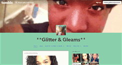 Desktop Screenshot of glitterisallyouwant.tumblr.com