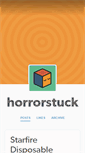 Mobile Screenshot of horrorstuck.tumblr.com