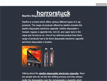 Tablet Screenshot of horrorstuck.tumblr.com
