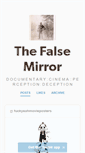 Mobile Screenshot of falsemirror.tumblr.com