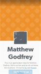 Mobile Screenshot of mattgodfreyappreciationblog.tumblr.com