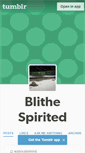 Mobile Screenshot of blithespirited1.tumblr.com