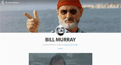 Desktop Screenshot of billmurray.tumblr.com