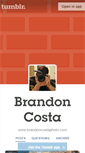 Mobile Screenshot of brandoncosta.tumblr.com