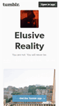 Mobile Screenshot of elusive-reality.tumblr.com