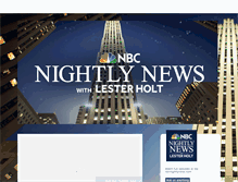 Tablet Screenshot of nbcnightlynews.tumblr.com