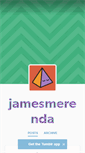 Mobile Screenshot of jamesmerenda.tumblr.com