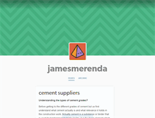 Tablet Screenshot of jamesmerenda.tumblr.com
