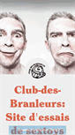 Mobile Screenshot of club-des-branleurs.tumblr.com
