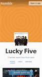 Mobile Screenshot of luckyfivecharlotte.tumblr.com