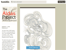 Tablet Screenshot of aldasproject.tumblr.com