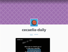 Tablet Screenshot of cecaelia-daily.tumblr.com