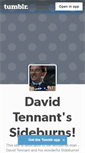 Mobile Screenshot of davidtennantssideburns.tumblr.com