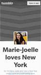Mobile Screenshot of mariejoelle.tumblr.com