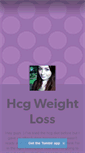 Mobile Screenshot of hcgdropsweightloss.tumblr.com