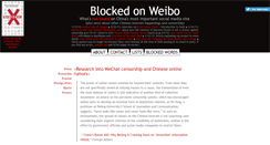 Desktop Screenshot of blockedonweibo.tumblr.com