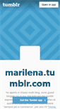 Mobile Screenshot of marilena.tumblr.com