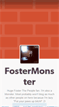 Mobile Screenshot of fostermonster280412.tumblr.com