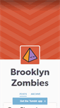 Mobile Screenshot of brooklynzombies.tumblr.com