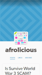 Mobile Screenshot of afrolicious.tumblr.com