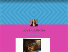 Tablet Screenshot of loveyubrides.tumblr.com