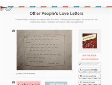 Tablet Screenshot of loveletterbook.tumblr.com