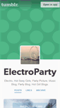 Mobile Screenshot of electroparty.tumblr.com
