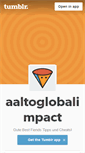 Mobile Screenshot of aaltoglobalimpact.tumblr.com