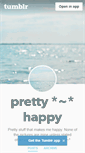 Mobile Screenshot of prettyhappy.tumblr.com