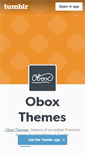 Mobile Screenshot of oboxdesign.tumblr.com