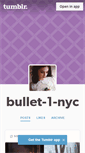 Mobile Screenshot of bullet-1-nyc.tumblr.com