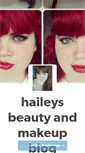 Mobile Screenshot of haileysbeauty.tumblr.com