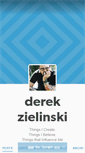 Mobile Screenshot of derekzielinski.tumblr.com