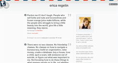 Desktop Screenshot of ericaregelin.tumblr.com