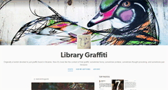 Desktop Screenshot of library-graffiti.tumblr.com