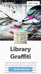 Mobile Screenshot of library-graffiti.tumblr.com