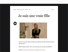 Tablet Screenshot of jesuisunevraiefille.tumblr.com