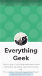 Mobile Screenshot of everything-geek.tumblr.com