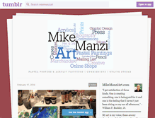 Tablet Screenshot of mikemanziart.tumblr.com