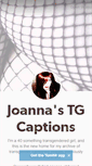 Mobile Screenshot of joannastgcaptions.tumblr.com