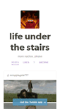 Mobile Screenshot of lifeunderthestairs.tumblr.com