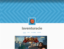 Tablet Screenshot of laventuracie.tumblr.com