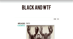 Desktop Screenshot of blackandwtf.tumblr.com