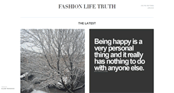 Desktop Screenshot of fashionlifetruth.tumblr.com