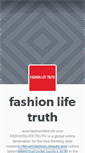 Mobile Screenshot of fashionlifetruth.tumblr.com