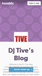 Mobile Screenshot of djtive.tumblr.com