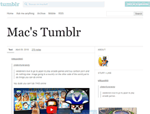 Tablet Screenshot of mackelf.tumblr.com