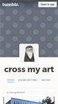 Mobile Screenshot of crossmyart.tumblr.com